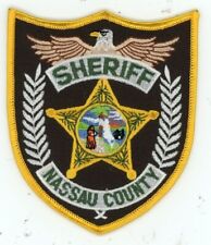 FLORIDA FL NASSAU COUNTY SHERIFF NICE SHOULDER PATCH POLICE picture