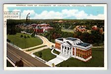 Cincinnati OH-Ohio General View University Cincinnati Vintage Postcard picture