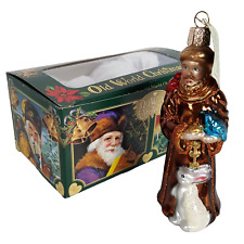 Merck Family's Old World Christmas St Francis of Assisi Tree Ornament Box 2004 picture
