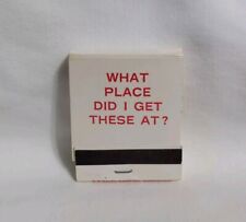 Vintage Hector's Country Kitchen Restaurant Matchbook Rye NH Advertising Full picture