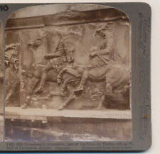 Horsemen in Procession Frieze Parthenon Athens Greece Underwood Stereoview 1907 picture
