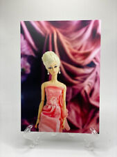 Brand New Silkstone Glam Gown Barbie Postcard/Art Print picture