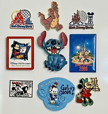 Vintage Walt Disney World Fridge Magnets Lot Epcot Figment Stitch Minnie Mickey picture