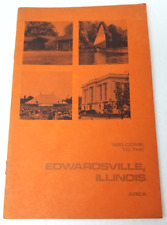 Welcome to the Edwardsville Illinois Area Booklet 1975 Photos Map Commerce picture