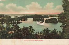 Among the Rideau Lakes Ontario ON Canada c1905 Postcard picture