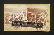 Deadwood, Dakota Territory, Wild Bill Hickok, Wild West Frontier,  street scene  picture