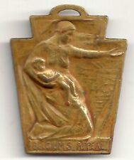 WWI Belgium's Appeal Fob Charm ~ Mother & Child by Daessle of Philadelphia picture
