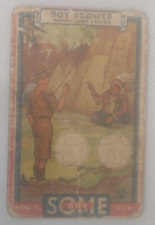 1933 R26 GOUDEY SOME BOY CHEWING GUM Boy Scouts #30 Indian Sign Language picture