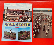 Vintage UNUSED Postcards~ Nova Scotia Canada ~PIPERS Highland Dance Bagpipes picture