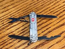 NEW Victorinox Swiss Army 58mm Knife  SILVERTECH MIDNITE MANAGER  0.6366.T7 picture