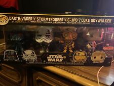 Funko Pop Vinyl: Star Wars - Darth Vader / Stormtrooper / C-3PO / Luke... picture