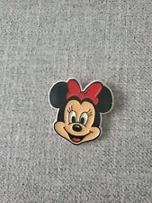 Vintage Disney Minnie Mouse Head Plastic Pin picture