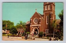 Orlando FL-Florida, Trinity Lutheran Church, Religion, Vintage c1972 Postcard picture