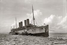 13x19 Poster Print  1910s Kron Prinz Wilhelm German Ship Former Passenger Liner picture