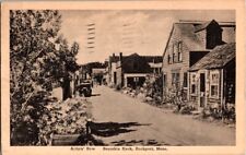Vintage Postcard Artist's Row Bearskin Neck Rockport XMA Massachusetts 1948 M313 picture