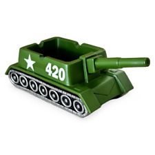 Authentic Army Tank Ashtray: Durable Military-Inspired Design, Ideal for Smokers picture