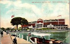 Vtg New London Connecticut The Griswold Hotel Eastern Point 1907 Postcard picture