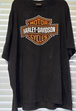 GENUINE Harley Davidson BLACK T-Shirt MENS 3XL ADAMEC Jacksonville Florida picture