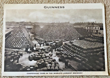 REDUCED   Vintage Picture of Cooperage Yard at Guinness Brewery picture