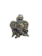 Taz-Mania Devil w/ Angel Wing (Warner Brothers) 1998 Brass Pendant/Charm picture