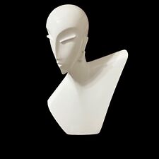Abstract Modernist Female Mannequin Statue Figure Futuristic White Large picture
