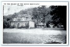 1940 Exterior Laurel Run Cabins Milroy Pennsylvania PA Vintage Unposted Postcard picture