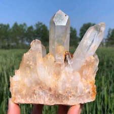 650g Natural Clear Quartz Cluster Energy Crystal Point Specimen Reiki Gem Decor  picture