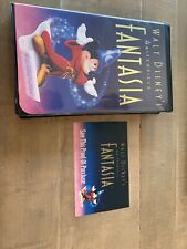 Fantasia (VHS, 1991) With proof of purchase + original paper ads  picture