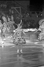 Ice Capades Holiday on Ice Original 35 mm B&W Negative Ice Skater 1970s picture