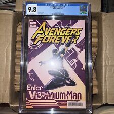 AVENGERS FOREVER 6 CGC 9.8 1st appearance Vibranium Man Black Panther Comic 2022 picture