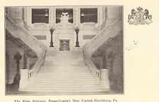 Main Stairway, Pennsylvania's New Capitol - Harrisburg, Pa. 1907 Postcard picture