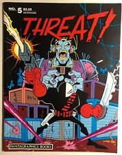 THREAT #5 (1986) Fantagraphics B&W comics magazine FINE- picture