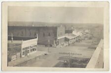 1909 Cedarville, Kansas - REAL PHOTO Main Street - Vintage Postcard picture