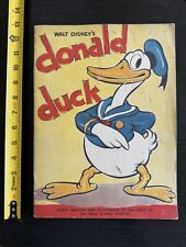 Rare 1935 1st All Donald Duck Book Whitman #978 Linen-like Great Condition  picture
