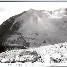 c1940s Mount Clive, British Columbia Canada Tourist Real Photo Skagway Range C33 picture