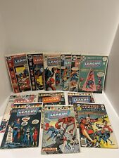 vintage justice league of america Comic Book lot of 12 picture