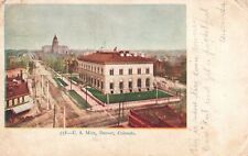 Vintage Postcard 1907 United States Mint Buildings Denver Colorado CO picture