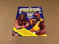Vintage 1991 Diamond WWF Superstars Official Sticker Album Unused picture