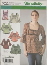 Simplicity Misses Tunic Pattern 4022 Size 14-22 used picture