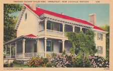 Louisville KY Kentucky Zachary Taylor's Home 12th US President Postcard D53 picture