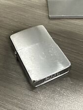 1985 Classic Vintage Zippo Lighter - Brushed Chrome Finish picture