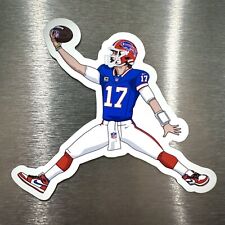 Nike X NFL Mashup Art Custom Die Cut Magnet Air Allen Josh Allen Buffalo Bills picture