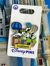 2024 Disney Parks Saratoga Springs Mickey & Minnie Mouse Open Edition OE Pin picture