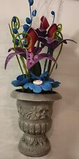 2023 Ghoulish Garden Faux Plant Dungeon Lilies Halloween Skulls by Hyde & Eek picture
