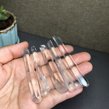 5Pcs Top Rare NATURAL white clear crystal Polish specimens Crystal Stick A1827 picture