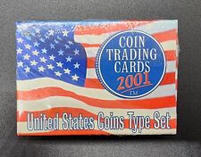Vintage 2001 United States Coins Type Trading Cards Set Sealed Collectible  picture