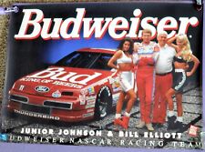 1993 Nascar Budweiser Bill Elliot and Junior Johnson Racing Team Poster picture