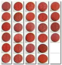 One OPA RED 1 Point RATION COIN / TOKEN (You Select), WW2, VG Circulated picture