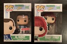 Funko Pop Married with Children Al Bundy # 692 and Peggy #689  w/protectors picture