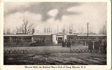 Merritt Hall, the Enlisted Men's Club Camp Merrit NJ Vintage Postcard B30 picture